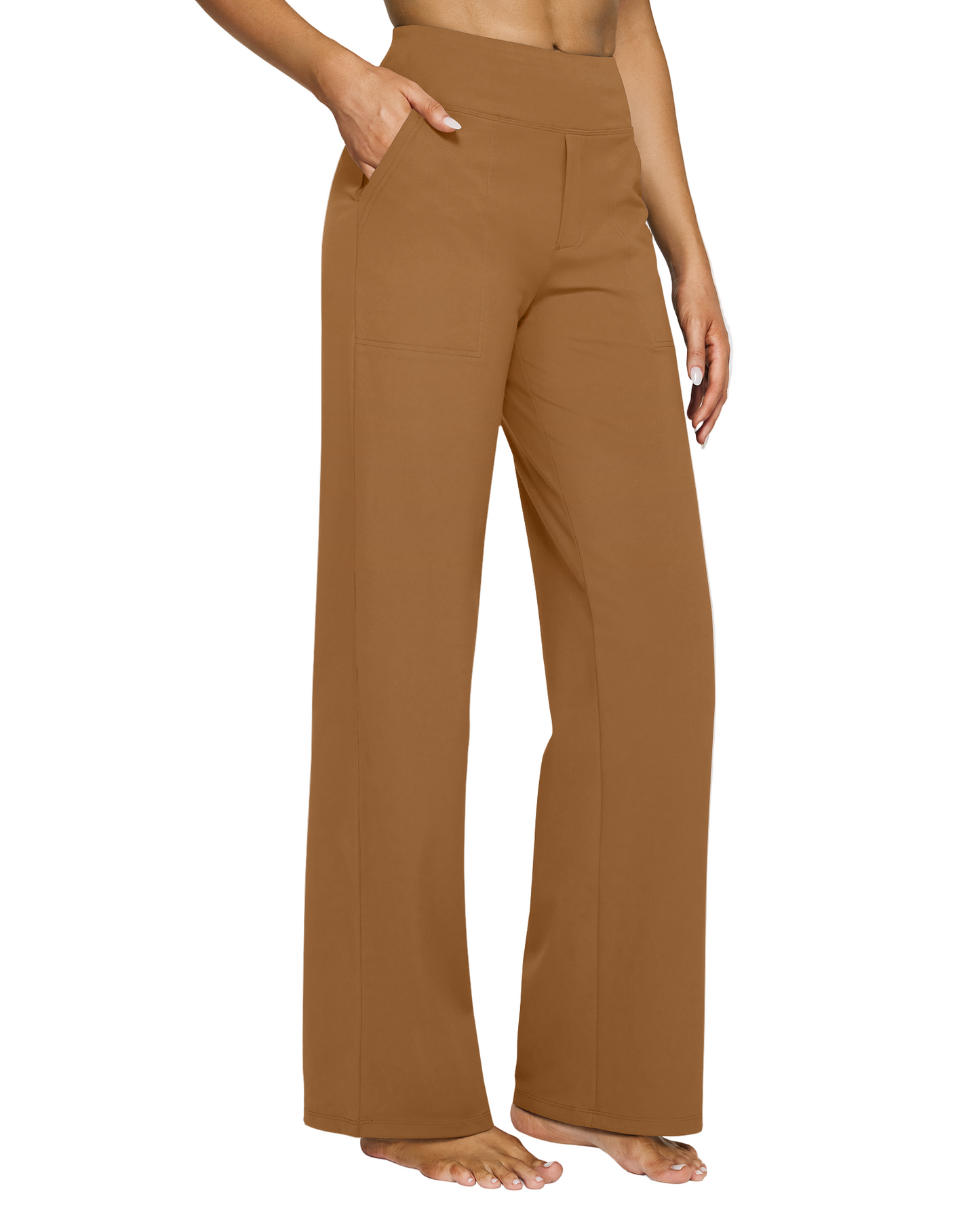SCULPTD Pants: Loose High-Waist Business Casual Pants
