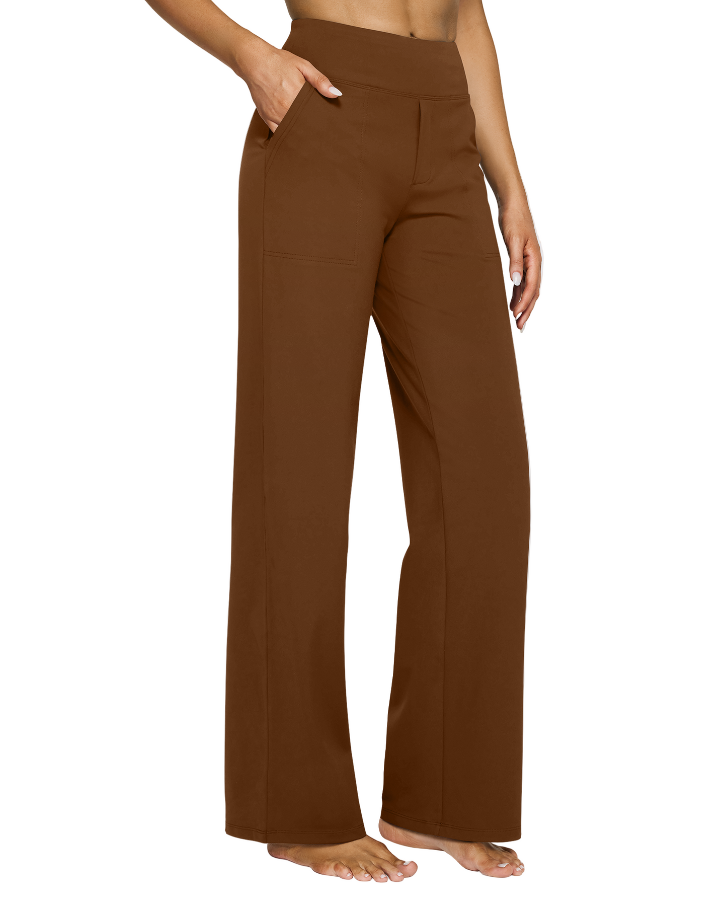 SCULPTD Pants: Loose High-Waist Business Casual Pants
