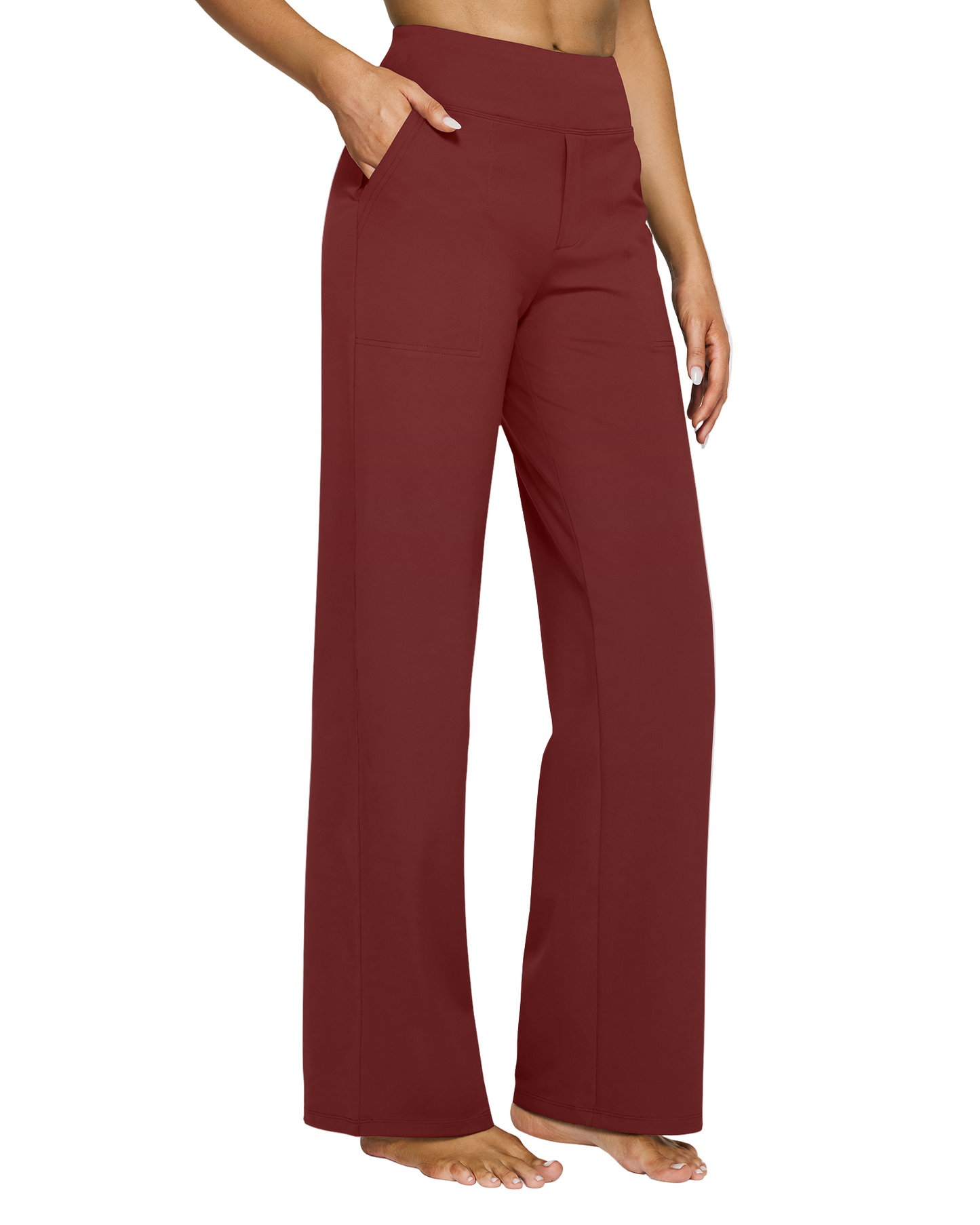 SCULPTD Pants: Loose High-Waist Business Casual Pants