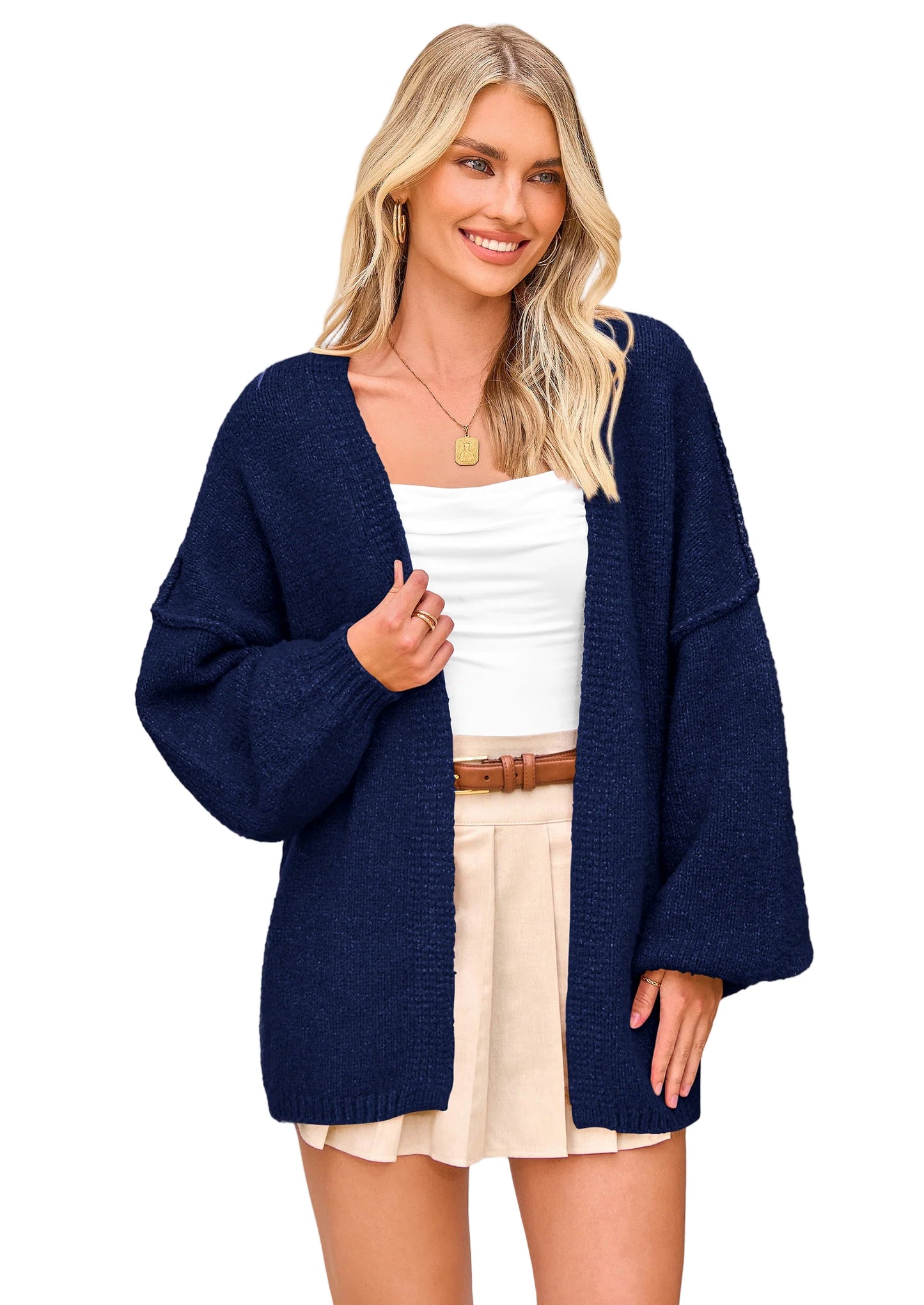 SCULPTD Oversized Cardigan Sweater