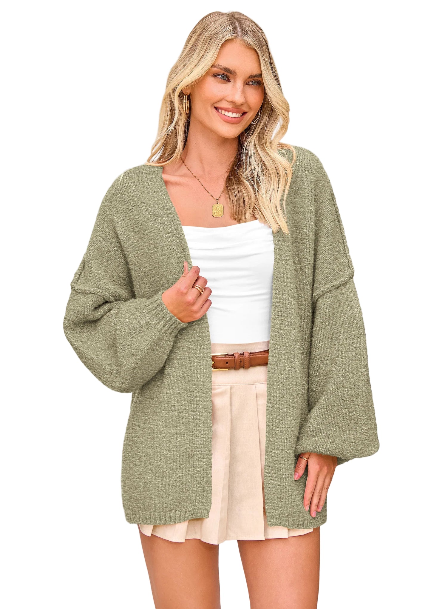 SCULPTD Oversized Cardigan Sweater