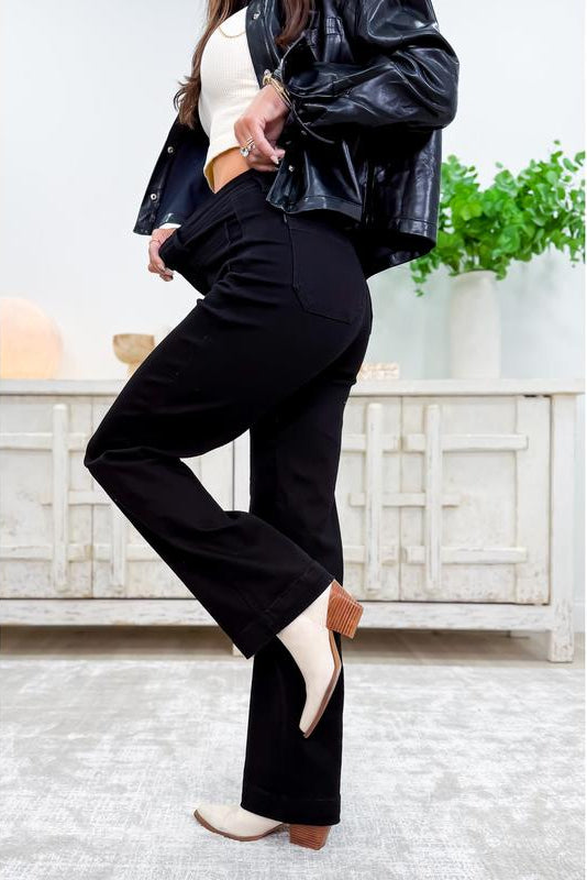 SCULPTD High Rise Straight Jeans SCULPTD