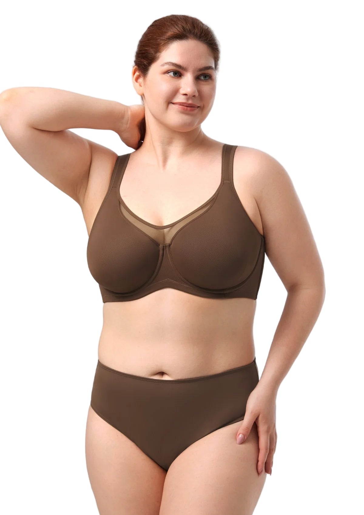 SCULPTD Bra: Cooling Full Coverage Minimizer Bra - SCULPTD