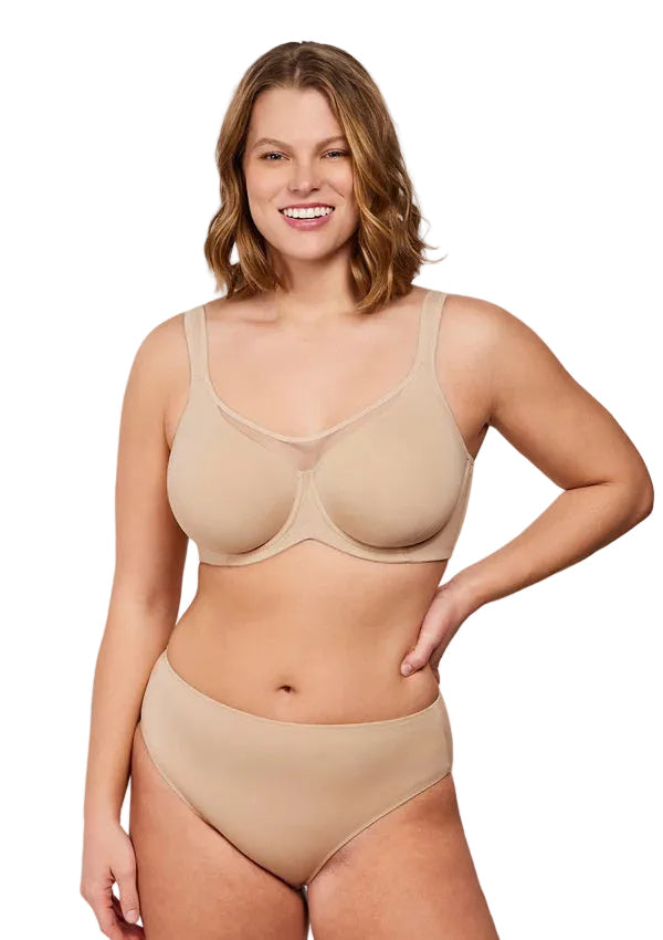SCULPTD Bra: Cooling Full Coverage Minimizer Bra - SCULPTD