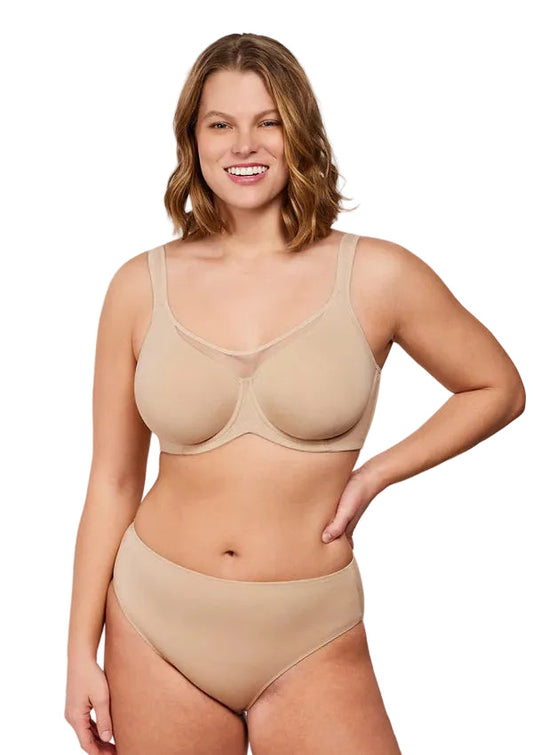 SCULPTD Bra: Cooling Full Coverage Minimizer Bra - SCULPTD