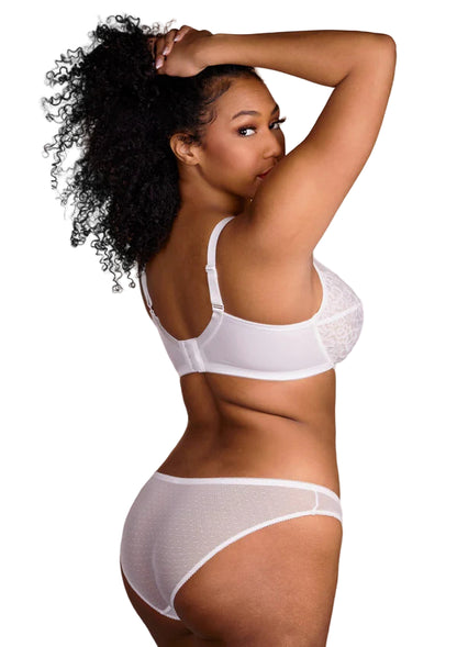 SCULPTD Bra: Full Coverage Lace Minimizer Bra