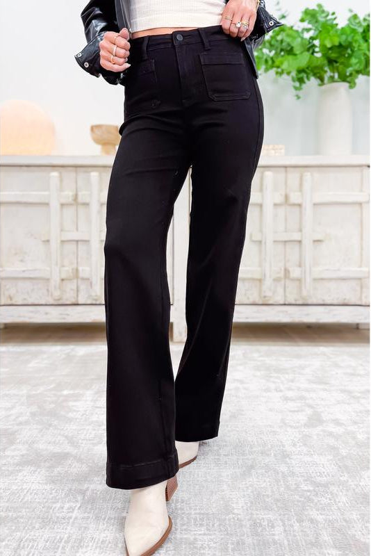 SCULPTD High Rise Straight Jeans SCULPTD