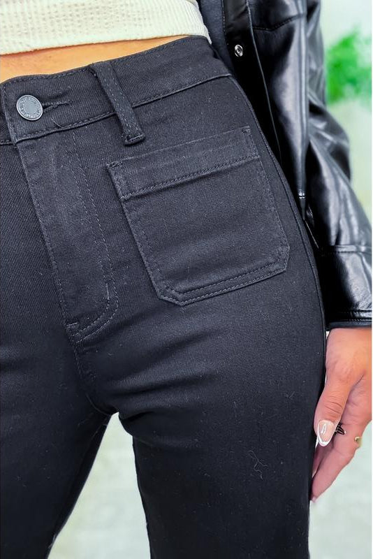 SCULPTD High Rise Straight Jeans SCULPTD